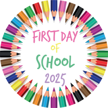 Load image into Gallery viewer, Colourful Pencils First Day Of School Lollipop