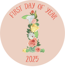 Load image into Gallery viewer, First Day Of Year Floral Lollipop (Years 1-13) - Suck It & Say