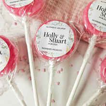 Load image into Gallery viewer, Colourful Floral Wedding Favour Lollipops