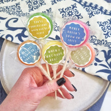 Load image into Gallery viewer, Cheeky Sayings Father's Day Small Lollipop Set