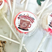 Load image into Gallery viewer, 20 Pack Christmas Cherry Amaretto Lollipops