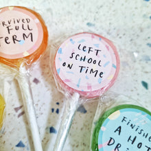 Load image into Gallery viewer, Teacher Reward Small Lollipop Set