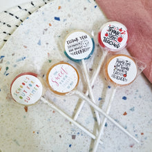 Load image into Gallery viewer, Thank You Teacher Small Lollipop Set