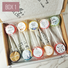 Load image into Gallery viewer, Wedding Sample Box  (Choice of 10 or 20 lollipops)