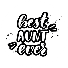 Load image into Gallery viewer, Outline Best Aunt Ever Lollipop