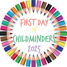 Load image into Gallery viewer, Colourful Pencils First Day Of Childminders Lollipop