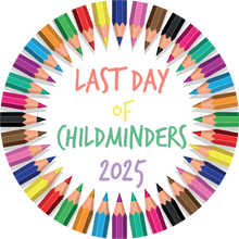 Load image into Gallery viewer, Colourful Pencils Last Day Of Childminders Lollipop