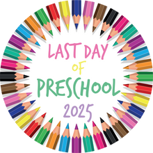 Load image into Gallery viewer, Colourful Pencils Last Day Of Preschool Giant Lollipop