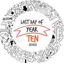 Load image into Gallery viewer, Doodle Last Day of Year Giant Lollipop (Years 1-13)