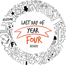 Load image into Gallery viewer, Doodle Last Day of Year Giant Lollipop (Years 1-13)