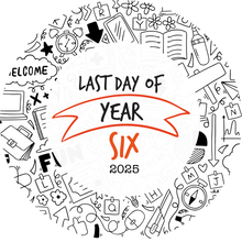 Load image into Gallery viewer, Doodle Last Day of Year Giant Lollipop (Years 1-13)