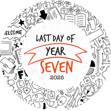 Load image into Gallery viewer, Doodle Last Day of Year Giant Lollipop (Years 1-13)