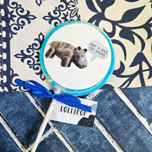 Load image into Gallery viewer, Eat A Bag of Dicks Hippo Lollipop