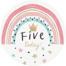 Load image into Gallery viewer, Five Today Rainbow Lollipop