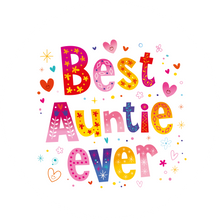 Load image into Gallery viewer, Floral Best Auntie Ever Lollipop