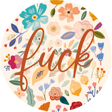 Load image into Gallery viewer, Floral Swear Words Small Lollipop Set