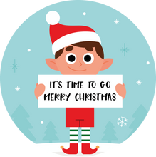 Load image into Gallery viewer, Elf Arrival & Departure Sign Lollipop Set