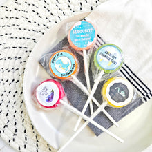 Load image into Gallery viewer, Male Inspired Insults Small Lollipop Set