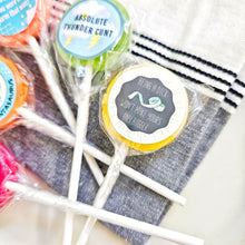 Load image into Gallery viewer, Male Inspired Insults Small Lollipop Set