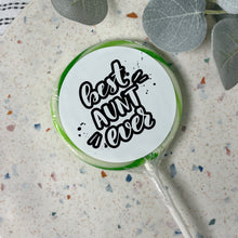 Load image into Gallery viewer, Outline Best Aunt Ever Lollipop
