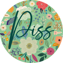 Load image into Gallery viewer, Floral Swear Words Small Lollipop Set