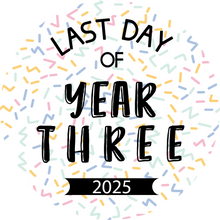 Load image into Gallery viewer, Last Day of Year Bold Sprinkles Giant Lollipop (Years 1-13)