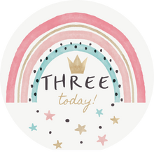 Load image into Gallery viewer, Three Today Rainbow Lollipop