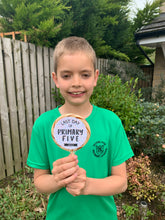 Load image into Gallery viewer, Last Day of Primary Bold Sprinkles Giant Lollipop (Years 1-13)