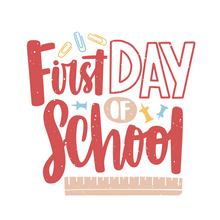 Load image into Gallery viewer, First Day Of School Red Design Lollipop - Suck It & Say