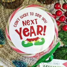 Load image into Gallery viewer, Elf I'm Back & See You Next Year Lollipop Set