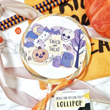 Load image into Gallery viewer, Cartoon Trick or Treat Halloween Lollipop
