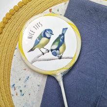Load image into Gallery viewer, 'Nice Tits' Bird Lollipop