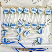 Load image into Gallery viewer, 20 Pack Blueberry Cheesecake Small Lollipops