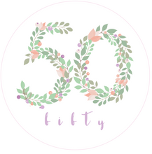 Load image into Gallery viewer, Fifty 50 Floral Numbers Birthday Lollipop - Suck It & Say