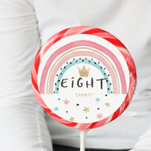 Load image into Gallery viewer, Eight Today Rainbow Lollipop