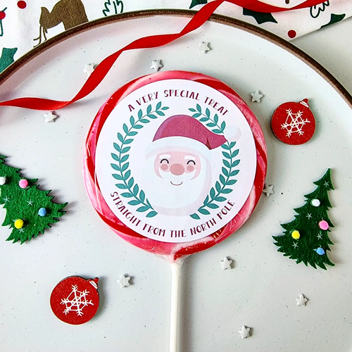 A Very Special Treat From The North Pole Lollipop - Suck It & Say