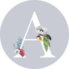 Load image into Gallery viewer, Monogram Initial Grey Lollipop (A to Z)