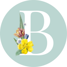 Load image into Gallery viewer, Monogram Initial Teal Lollipop (A to Z)