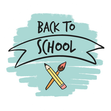 Load image into Gallery viewer, Teal Back to School Lollipop