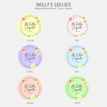 Load image into Gallery viewer, Floral Wreath Wedding Favour Lollipops