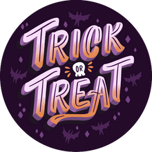 Load image into Gallery viewer, Bats Trick or Treat Halloween Lollipop