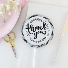 Load image into Gallery viewer, Calligraphy Thank You Lollipop - Suck It & Say