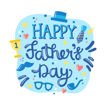 Load image into Gallery viewer, Blue Happy Father's Day Lollipop