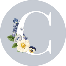 Load image into Gallery viewer, Monogram Initial Grey Lollipop (A to Z)