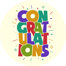 Load image into Gallery viewer, Congrats Calligraphy Lollipop - Suck It & Say