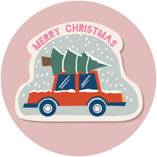 Load image into Gallery viewer, Merry Christmas Small Lollipops Pink Gift Set