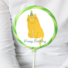 Load image into Gallery viewer, Cat Birthday Lollipop