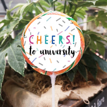 Load image into Gallery viewer, Cheers to University Lollipop
