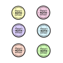 Load image into Gallery viewer, Personalised Bold Birthday Age Giant Lollipops