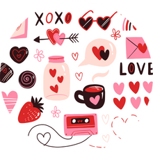 Load image into Gallery viewer, Colourful Graffiti Love Lollipop